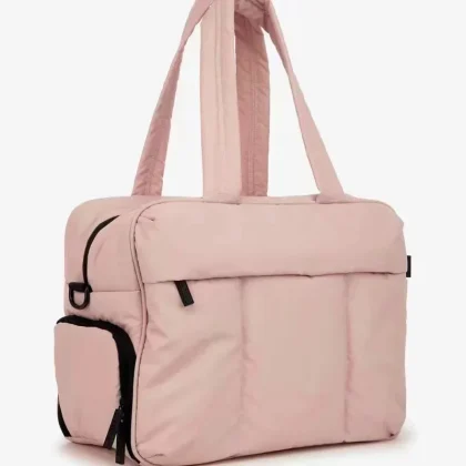 Quilted Puffer Tote Bag